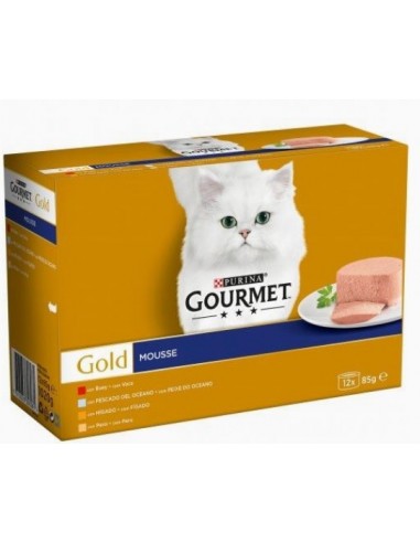 Purina Gourmet Gold Mousse Surtido...