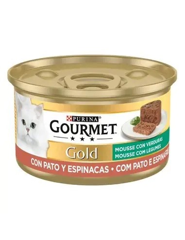 Purina Gourmet Gold Mousse Pato y...