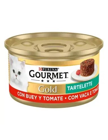 Purina Gourmet Gold Tartalette Buey y...