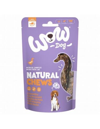 Wow Perro Snack Natural Cuellos Pato