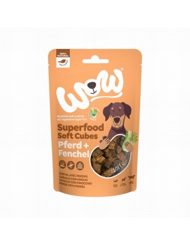Wow Perro Snack Superfood Caballo con...