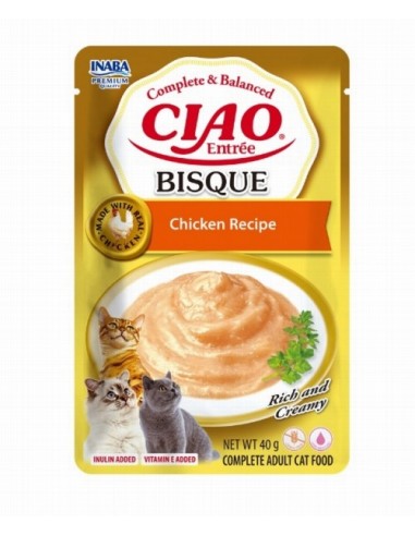 Churu Gato Entrée Bisque Pollo Sobre