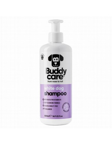 Buddycare Perro Champú Pelo Blanco