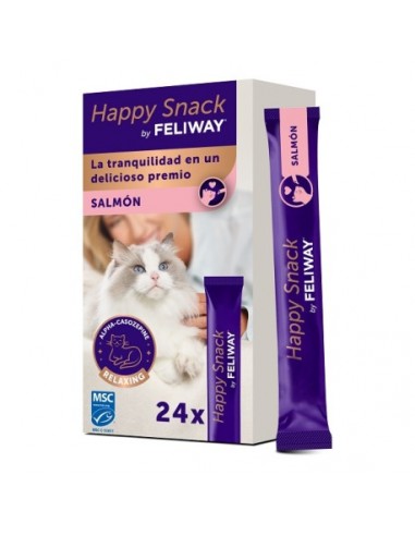 Feliway Happy Snack Relajante Salmón...
