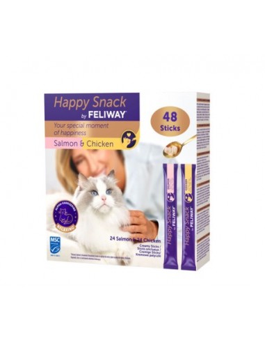Feliway Happy Snack Relajante Pollo y...