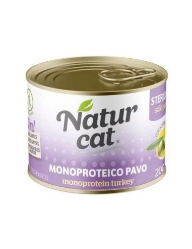 Naturcat Monoproteico Sterilised Pavo...
