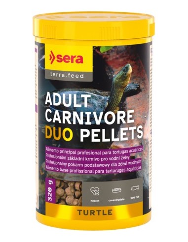 Sera Tortuga Carnívor Duo Pellets