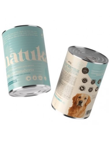 Natuka Perro Pollo con Zanahoria Lata