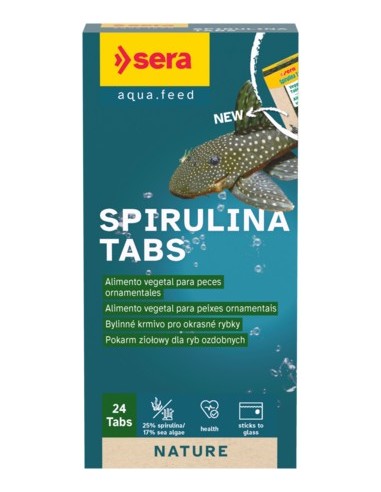Sera Spirulina 24 Tabs Nature