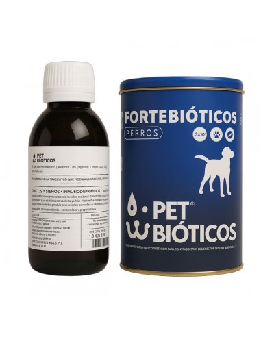 Fortebioticos Perro 600 Gotas 100 ml.