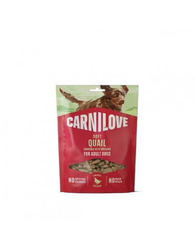 Carnilove Perro Snack Soft Codorniz...