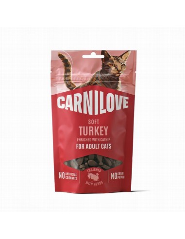 Carnilove Gato Snack Soft Pavo con...