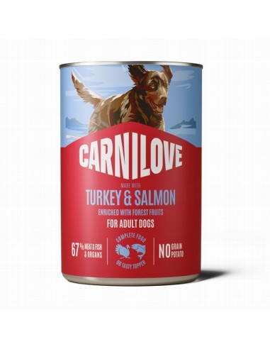 Carnilove Perro Pavo y Salmón Lata