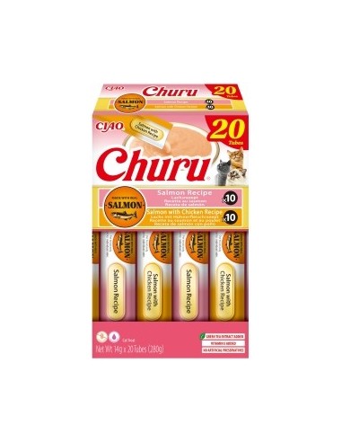 Churu Gato Variedades Salmon con...