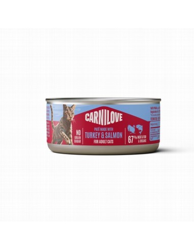 Carnilove Gato Pavo y Salmón Lata