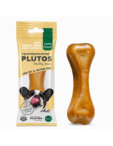 Plutos Chews Queso y Cordero M 65 Grs.