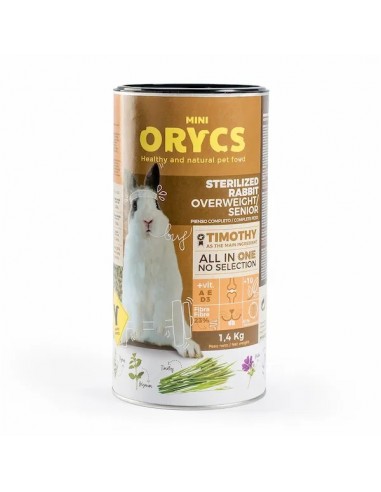 Orycs Alimento Completo Conejos...