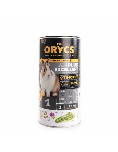 Orycs Alimento Plus Excellent Conejos...