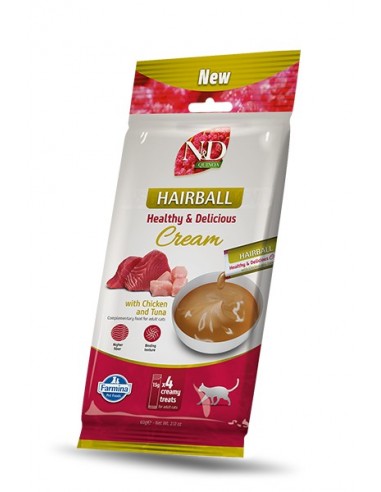 Farmina ND Cat Quinoa Hairball Snack...