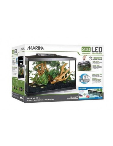 Marina LED 20G Kit Acuario 75 Litros