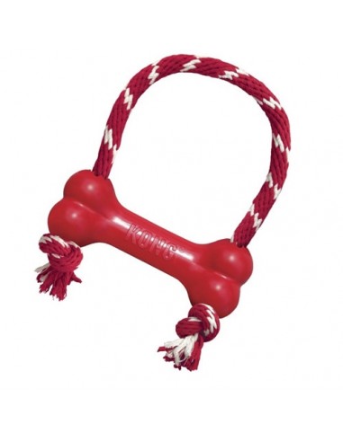 Kong Red Classic Goodie Bone Cuerda
