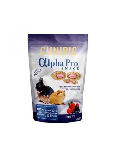 Cunipic Alpha Pro Snack Roedores Frutas del Bosque Cunipic Alpha Pro Snack Roedores Frutas del Bosque