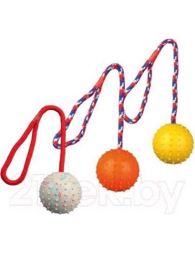 Juguete Pelota con Cuerda de Caucho Natural Juguete Pelota con Cuerda de Caucho Natural