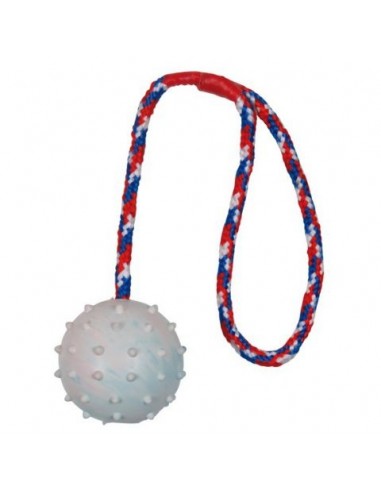 Juguete Pelota con Cuerda de Caucho Natural Juguete Pelota con Cuerda de Caucho Natural