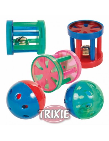 Pelotas y Rulos Sonajero Plástico