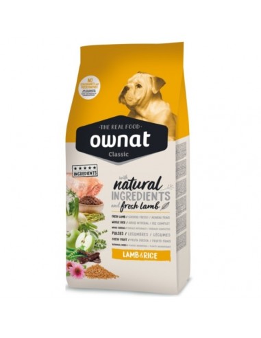 Pienso Ownat Classic Cordero y Arroz