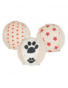 Set de Pelotas de Yute con Sonajero