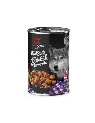 Alpha Spirit Albóndigas Pollo Y Cúrcuma