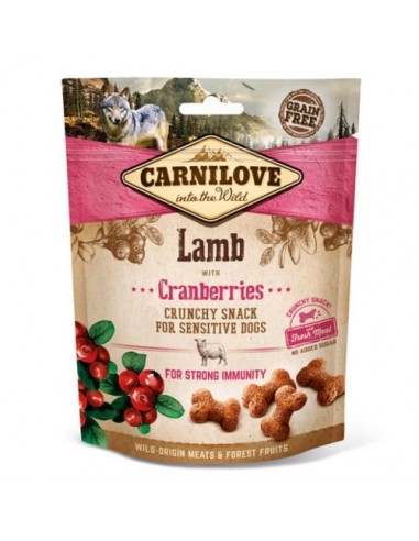 Carnilove Crunchy Snack Cordero con arándanos