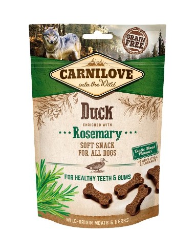 Carnilove Soft Snack Pato con Romero