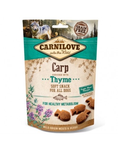 Carnilove Soft Snack Carpa con Tomillo