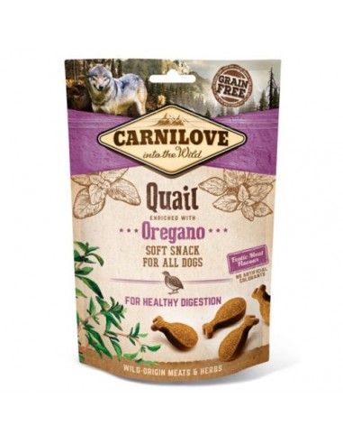 Carnilove Soft Snack Codorniz con Orégano Carnilove Soft Snack Codorniz con Orégano