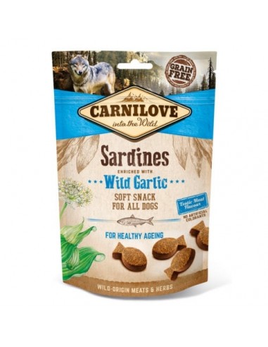 Carnilove Soft Snack Sardinas con Ajo Carnilove Soft Snack Sardinas con Ajo