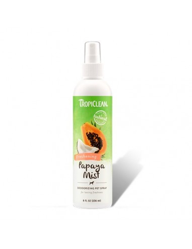 Tropiclean Spray Desodorante Papaya Mist Tropiclean Spray Desodorante Papaya Mist