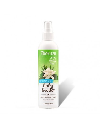 Tropiclean Spray Desodorante Baby Powder