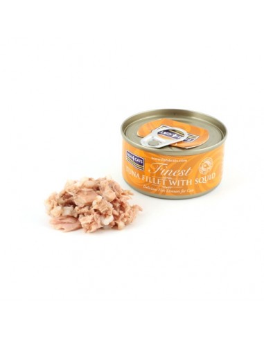 Fish4Cats Lata de atún con calamar
