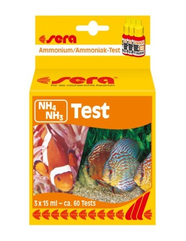 Sera Test de Amonio/Amoniaco (NH4/NH3)