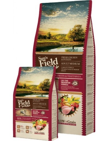 Sam's Field Adult Medium Pollo