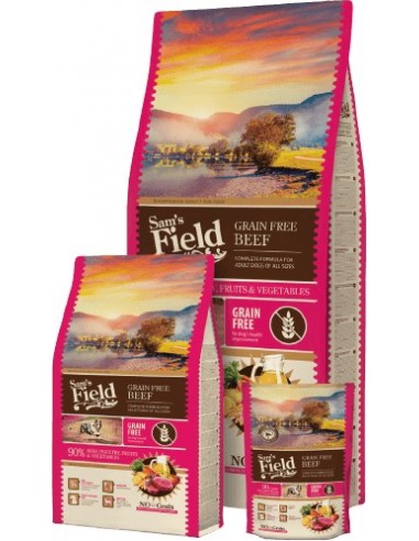 Sam's Field Grain Free Adult Ternera