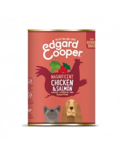 Edgard Cooper Lata Pollo y Salmón Senior