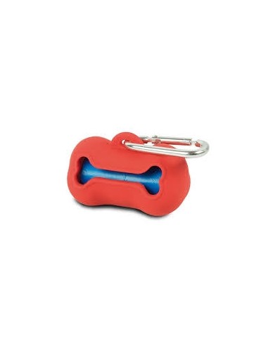 Dispensador de Bolsas Excrementos Hueso Silicona