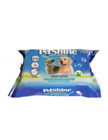 PetShine Toallitas para Perro y Gato Agua Fresca ·  ·
