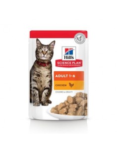 Hill's Science Plan Feline Adult Bolsitas Pollo