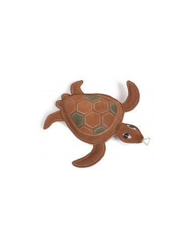 Juguete Perro  Hueso Tortuga Piel
