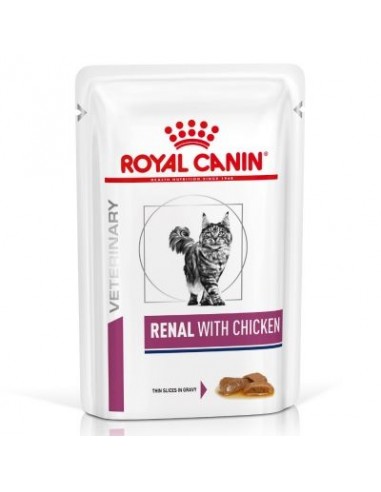 Royal Canin VD Feline Renal Pollo Sobre