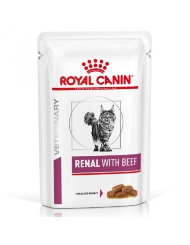 Royal Canin VD Feline Renal Beef Sobre